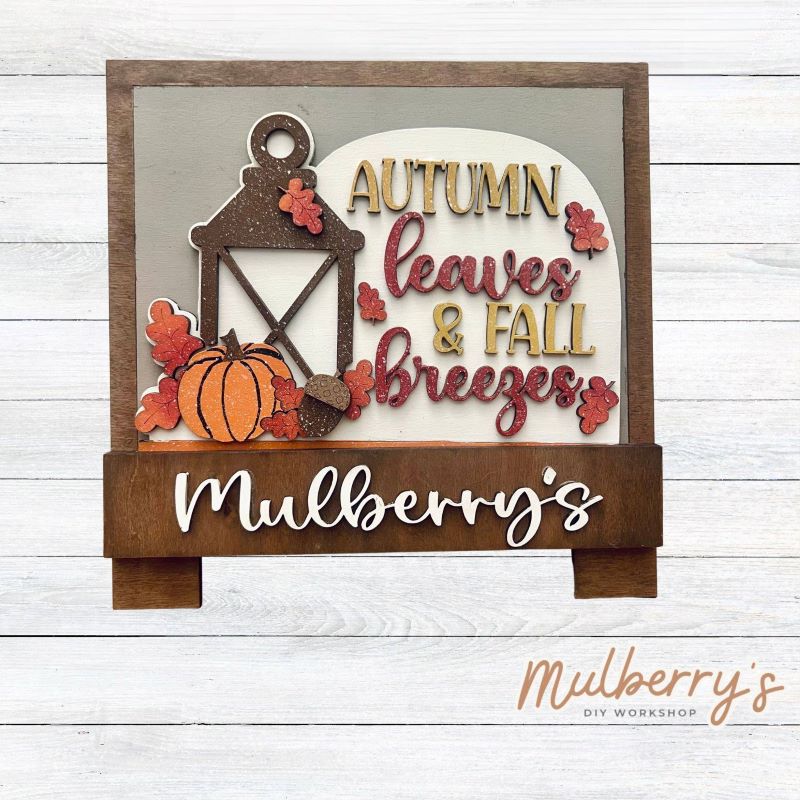 Welcome family and friends with our interchangeable desk easel! Simply swap out inserts to match the different holidays and seasons!
It's approximately 10.5" tall.
Includes: Desk Easel with Autumn Leaves Insert.