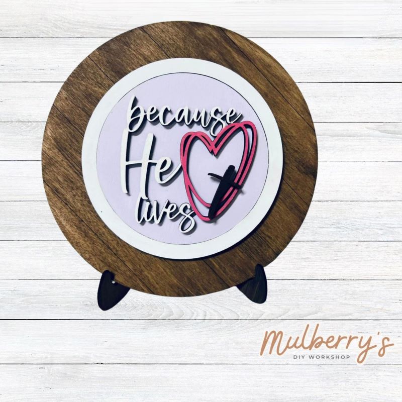 Because He Lives Mini Insert