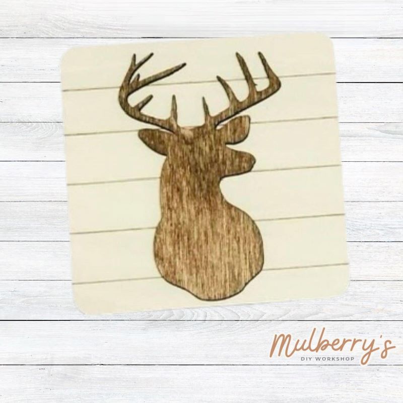 This little fella is approximately 7.5 inches tall. It's a great project for kids!