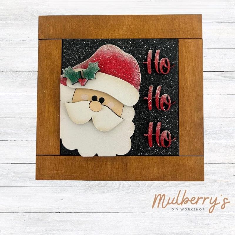 Our interchangeable square frame is the perfect way to display the different seasonal and holiday decorative tiles! Choose your favorite Christmas decorative tile to display inside! This listing includes the base and choice of one Christmas insert. Approximately 6" in diameter.