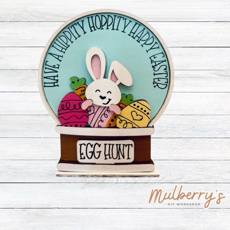 Interchangeable Mini Snowglobe: Easter Inserts