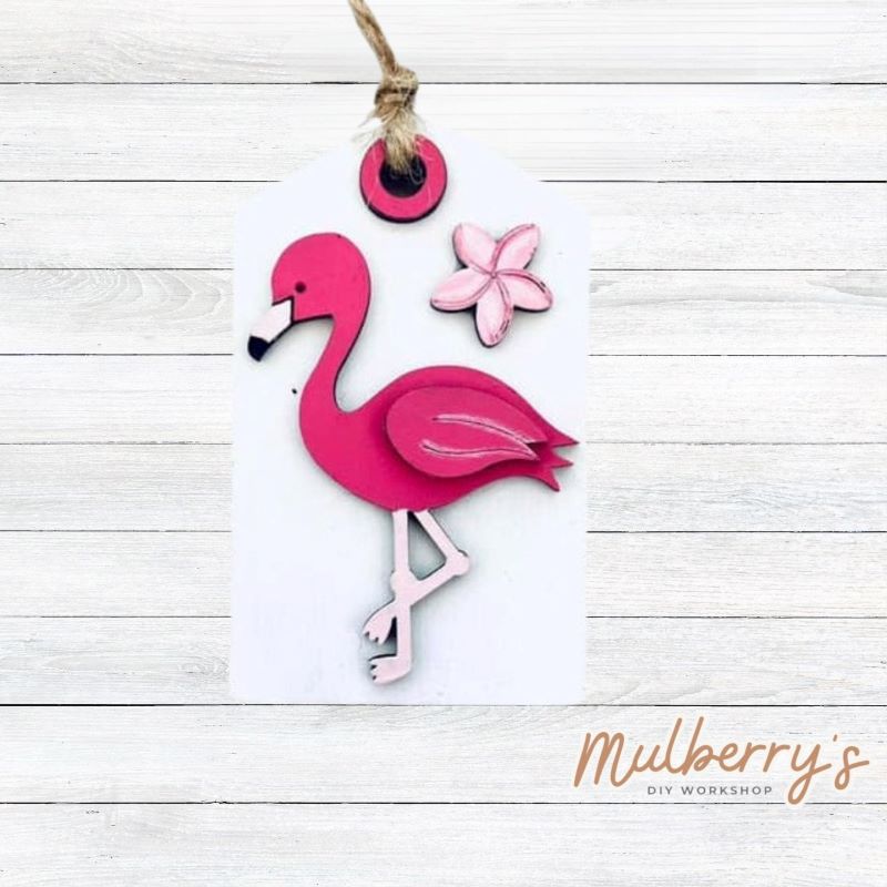 Flamingo Tray Set