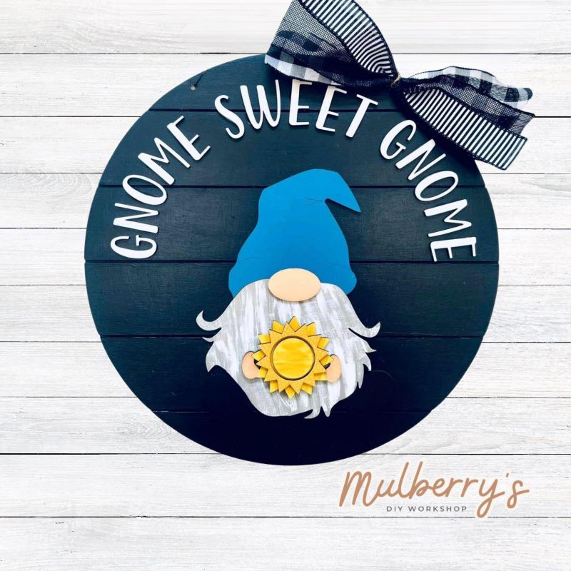 Sun Insert for Gnome Sweet Gnome Door Hanger