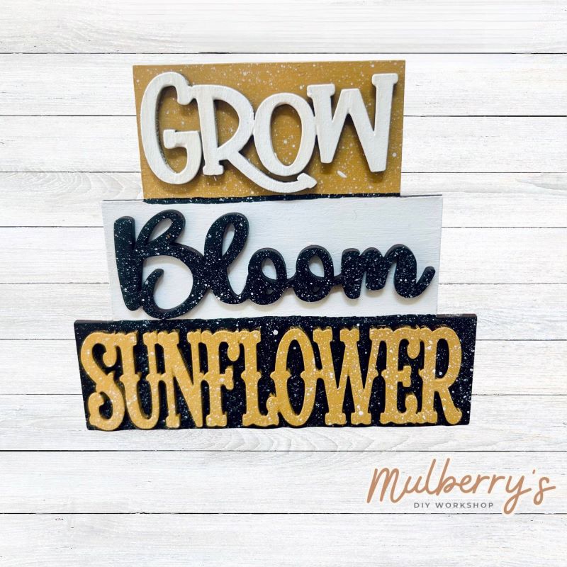 Sunflower Tray Set 1