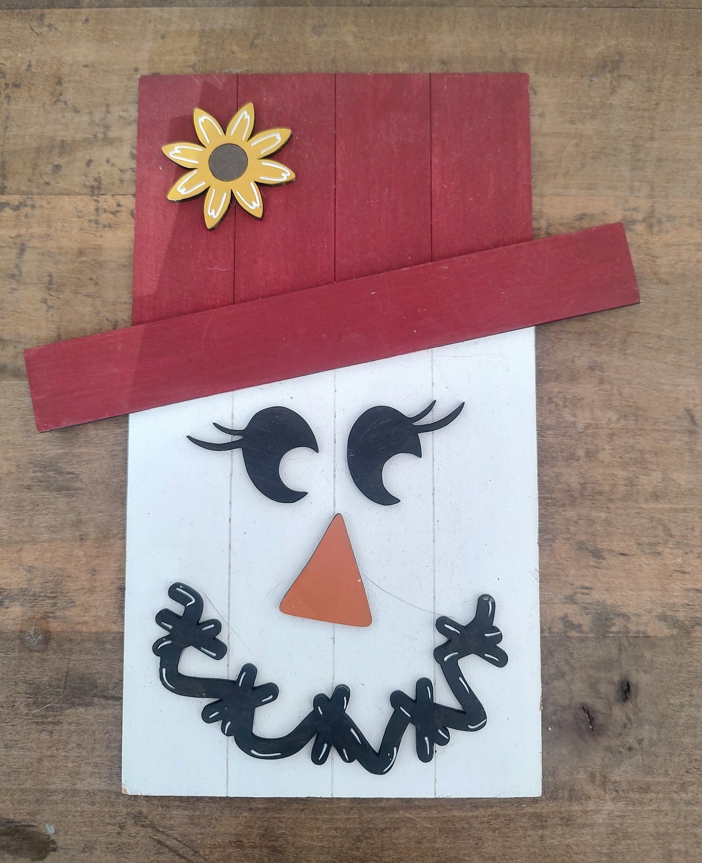 PAINTED Silly Scarecrow