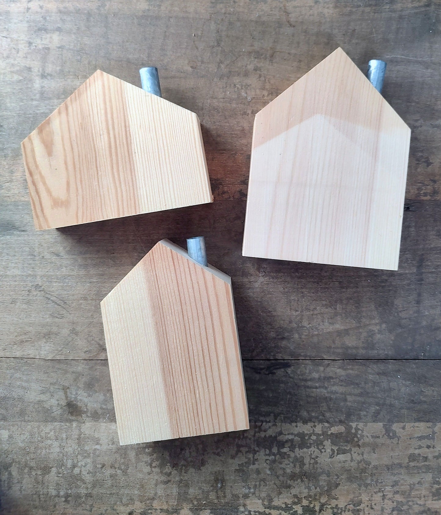 Unpainted Mini Houses