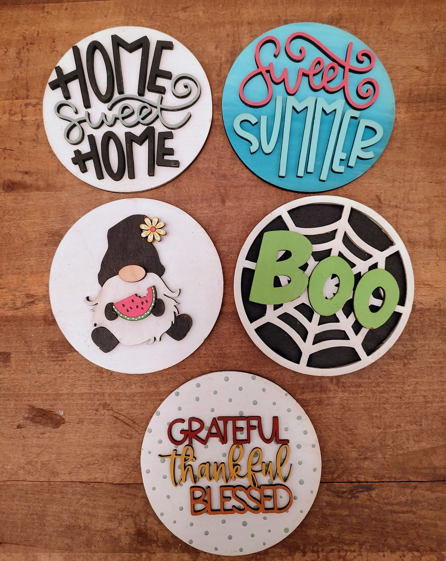 PAINTED Mini Plate Inserts