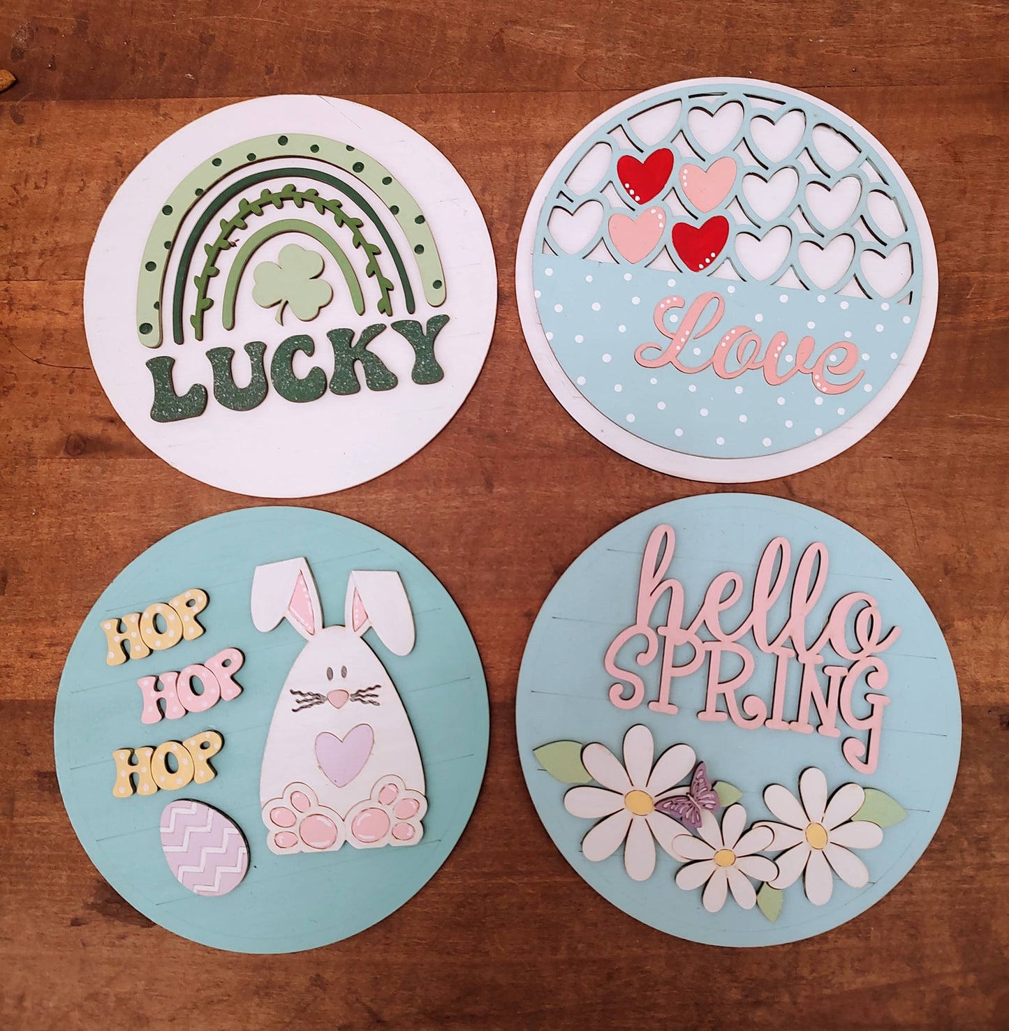 PAINTED Tabletop Inserts