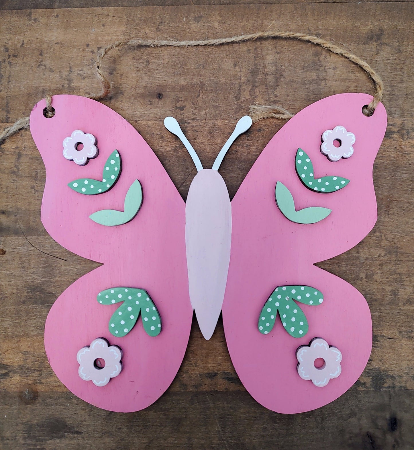 PAINTED Butterfly Mini Hanger