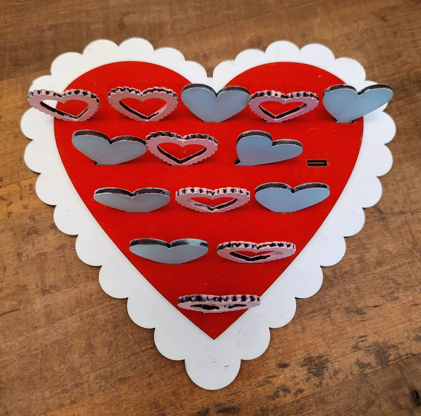 PAINTED Hearts Game