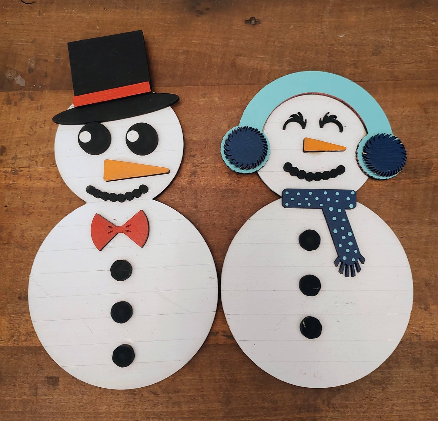 PAINTED Snowmen