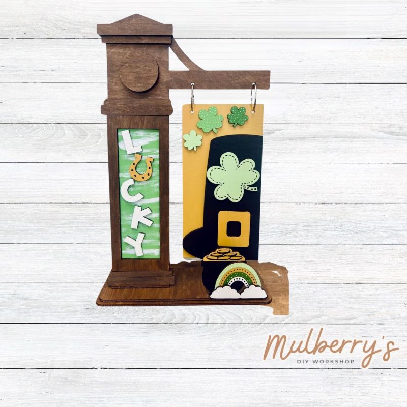 Interchangeable Mega Post St. Patty Inserts