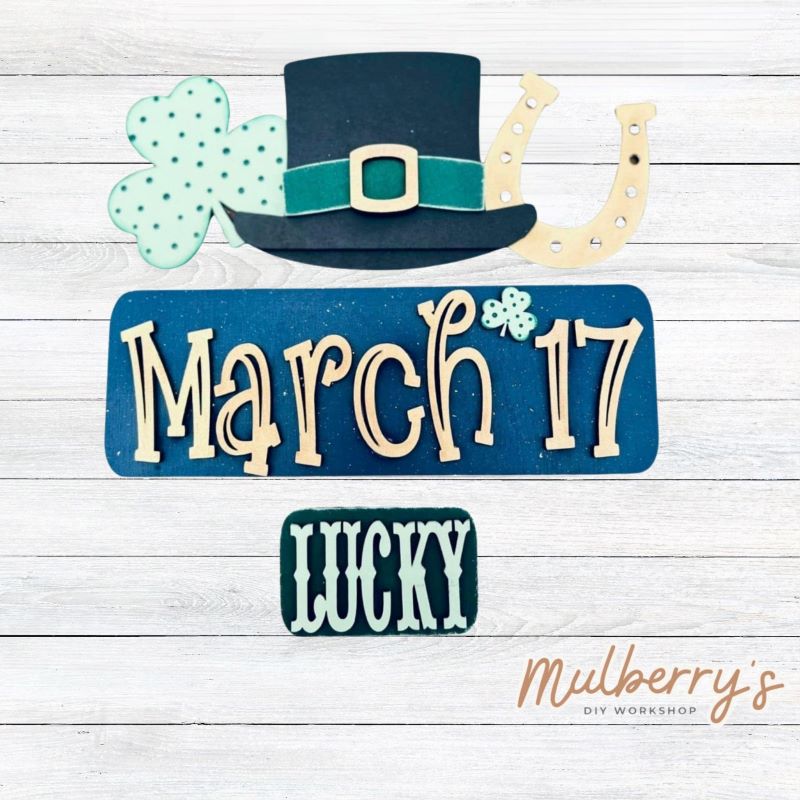 These st. patty inserts are used with our interchangeable truck. There are two sizes available: 12 inch and 24 inch.