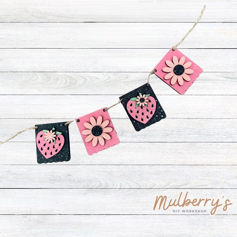 Strawberry Tray Set