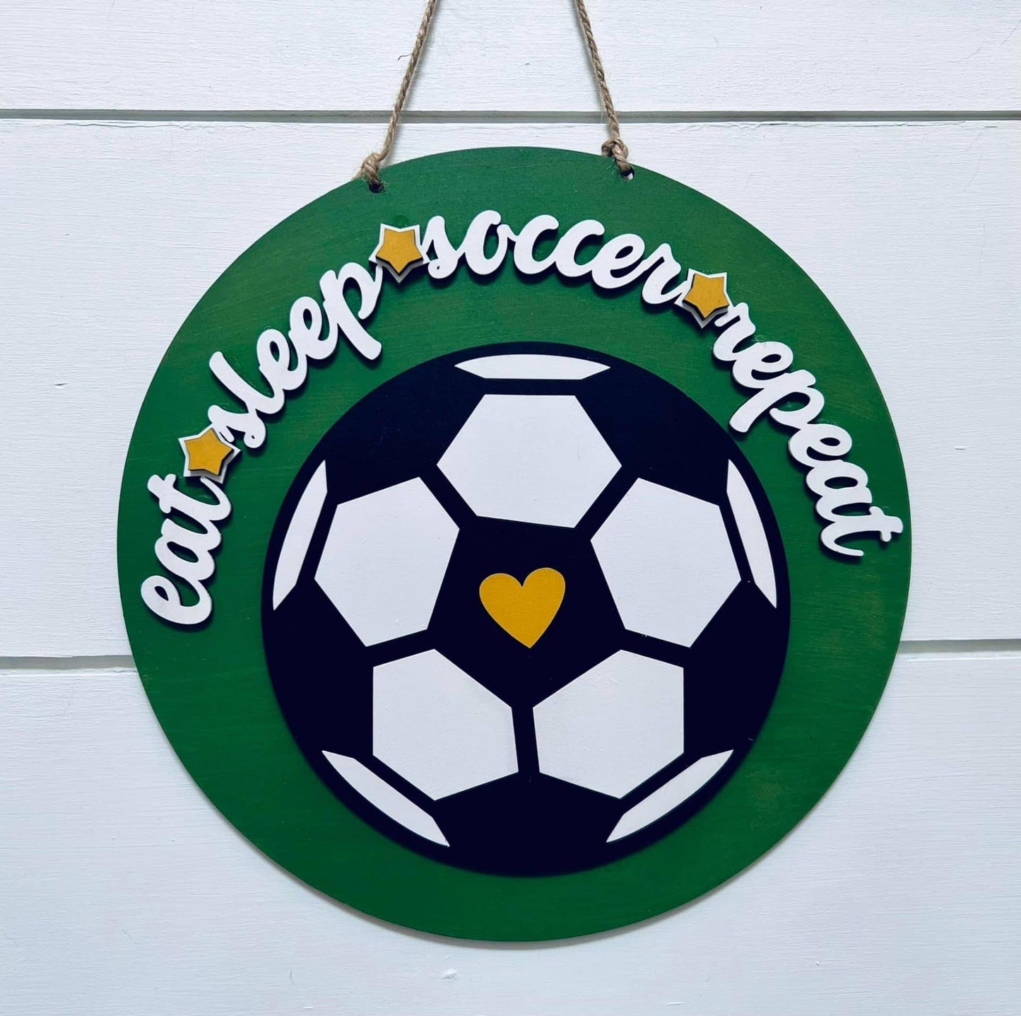 PAINTED Soccer Mini Hanger