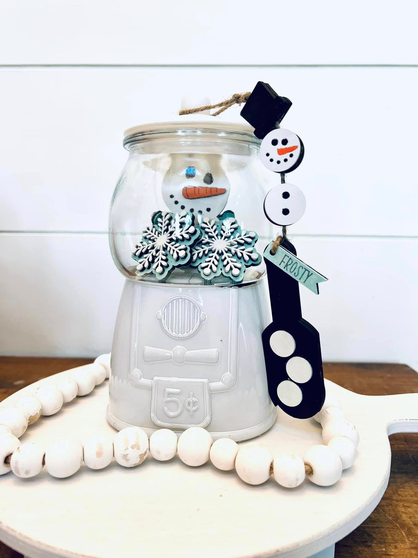 🌸 Spring Cleaning Sale: Post #1: Interchangeable Gumball Machines 🌺

Snag one of our interchangeable gumball machines before they're gone!

Sale Price: $20 ($40 retail price), which includes your choice of EITHER blue OR white gumball base and ONE accompanying seasonal insert + scoop.&nbsp;

Available in white or blue with limited stock remaining. Each gumball machine measures approximately 8" tall by 4" wide and includes a stand base to go inside.