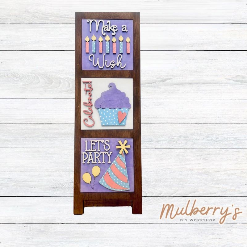Our triple leaning tower is a perfect way to display the different seasonal and holiday decorative tiles! Choose your favorite three from each season and/or holiday. The triple leaning tower is approximately 16.5" tall and is free standing with a hinge mechanism. The listing is for the triple leaning tower, only. Decorative tiles must be purchased separately.