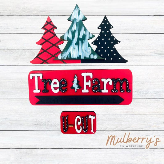 These Christmas tree inserts are used with our interchangeable truck. There are two sizes available: 12 inch and 24 inch.