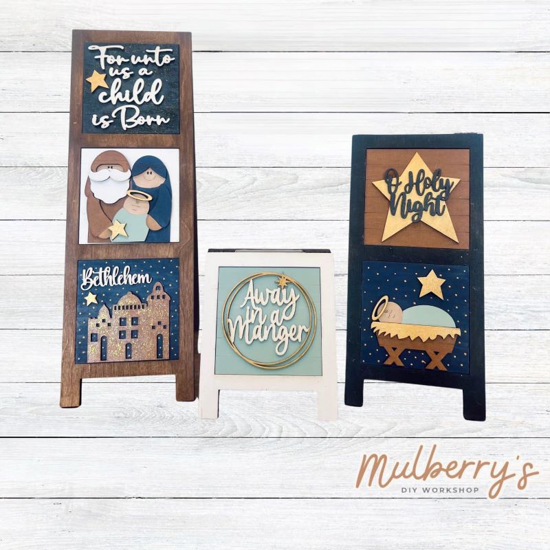 Christmas Religious 4x4 Decorative Tiles