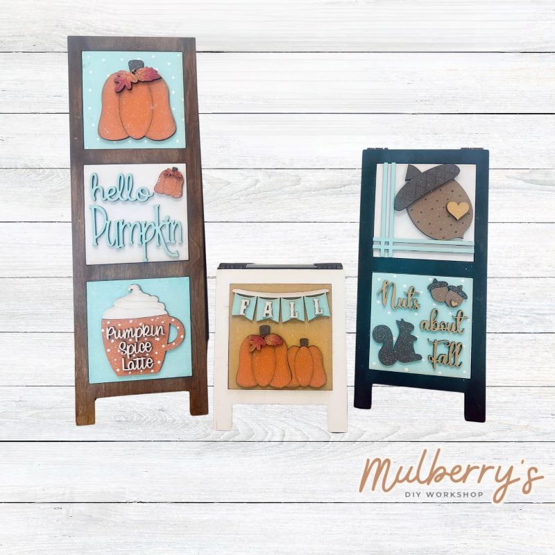 Fall 4x4 Decorative Tiles