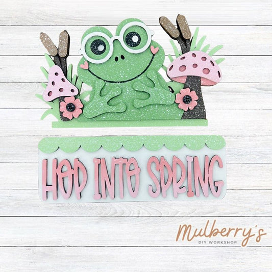 Our frog inserts go perfectly with our interchangeable breadboard, which is sold separately.