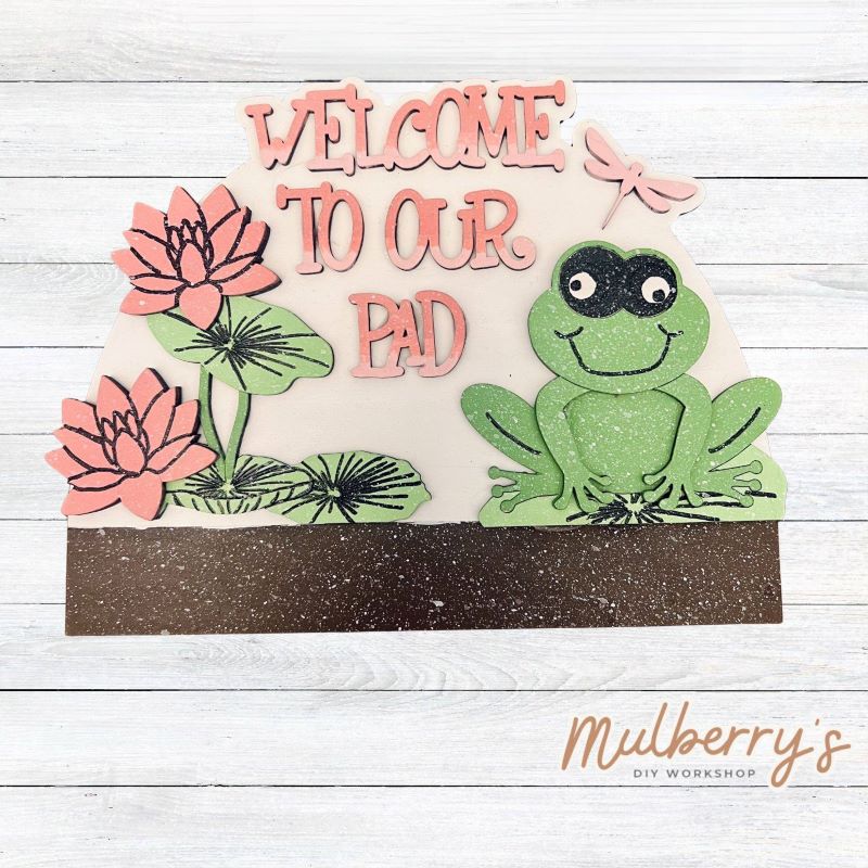 Our seasonal inserts can be displayed individually or in our interchangeable welcome door hanger, which is sold separately.