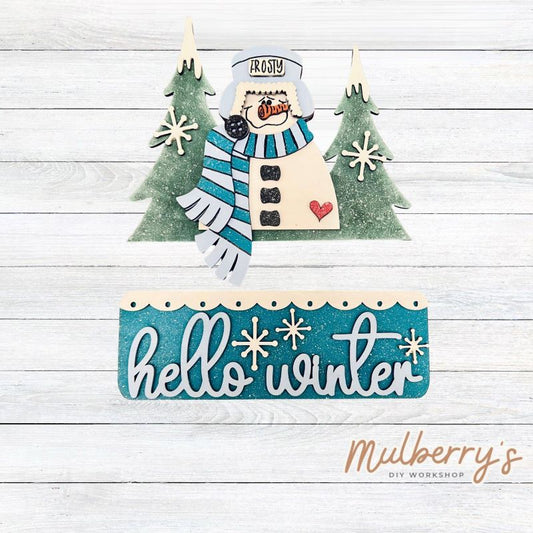 Our winter inserts go perfectly with our interchangeable breadboard, which is sold separately.