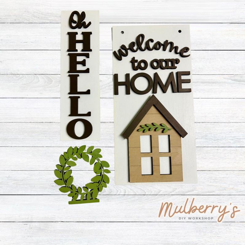 Interchangeable Mega Post Home Inserts – Mulberry's DIY Workshop