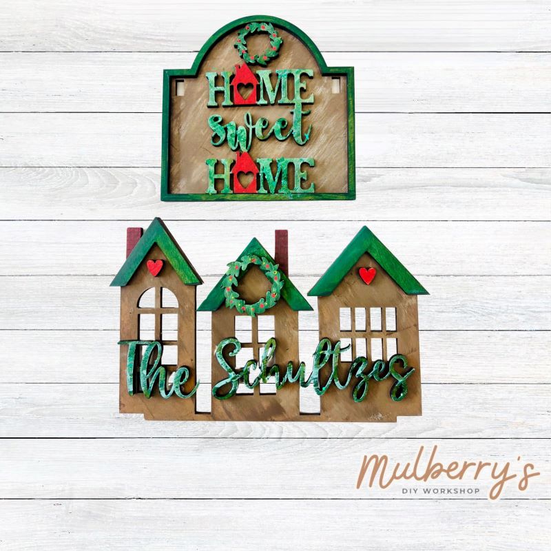 Interchangeable Mini Post Home Inserts – Mulberry's DIY Workshop