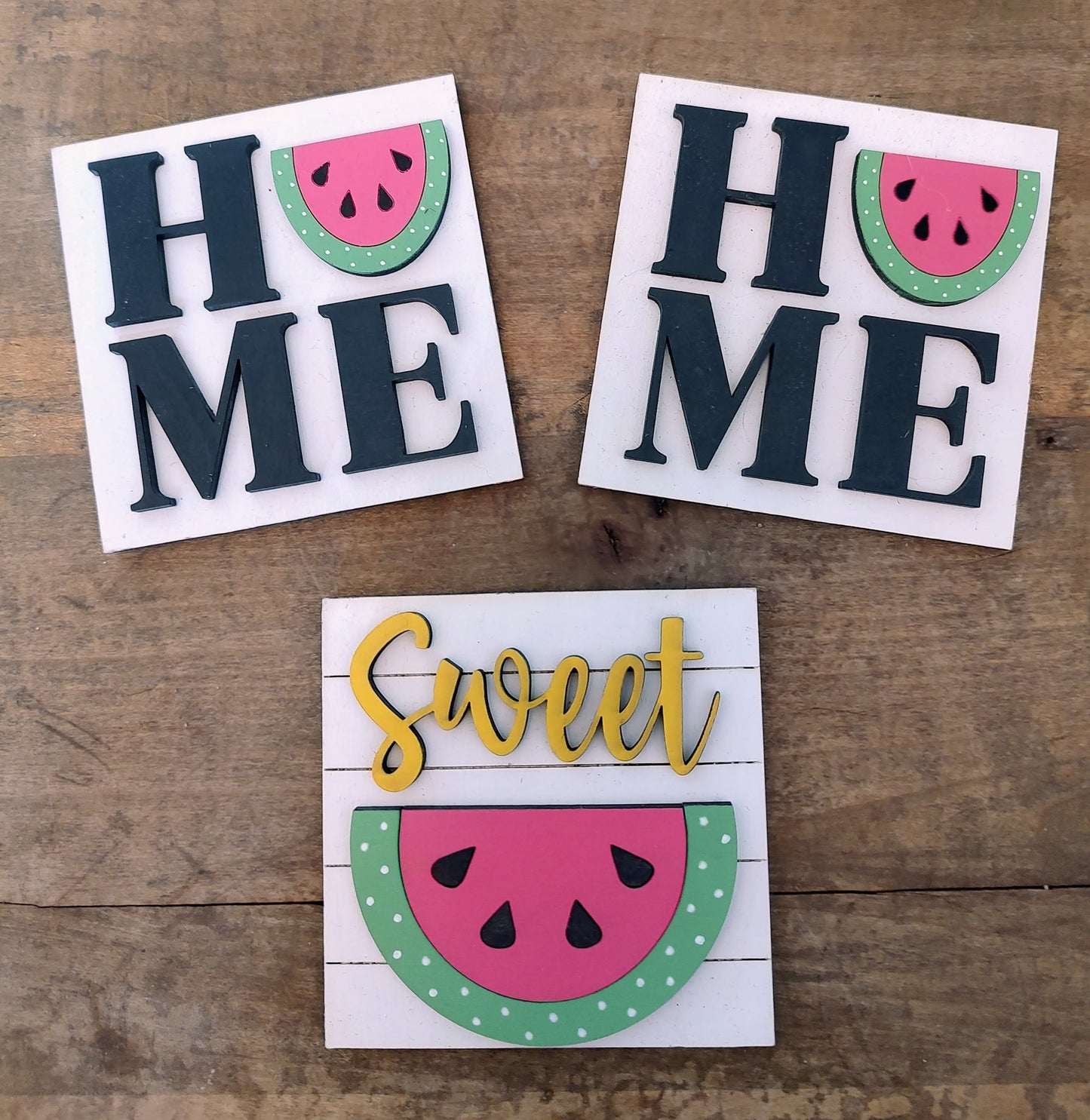 PAINTED Retired Watermelon Leaning Tower Inserts