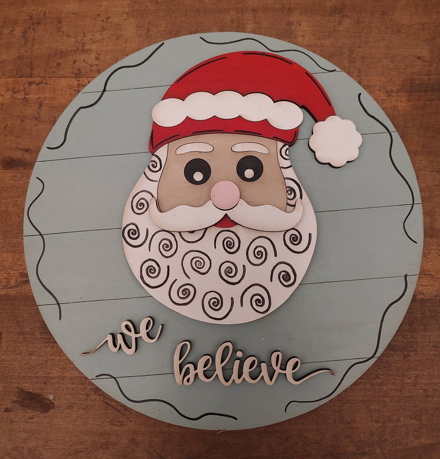PAINTED We Believe Round