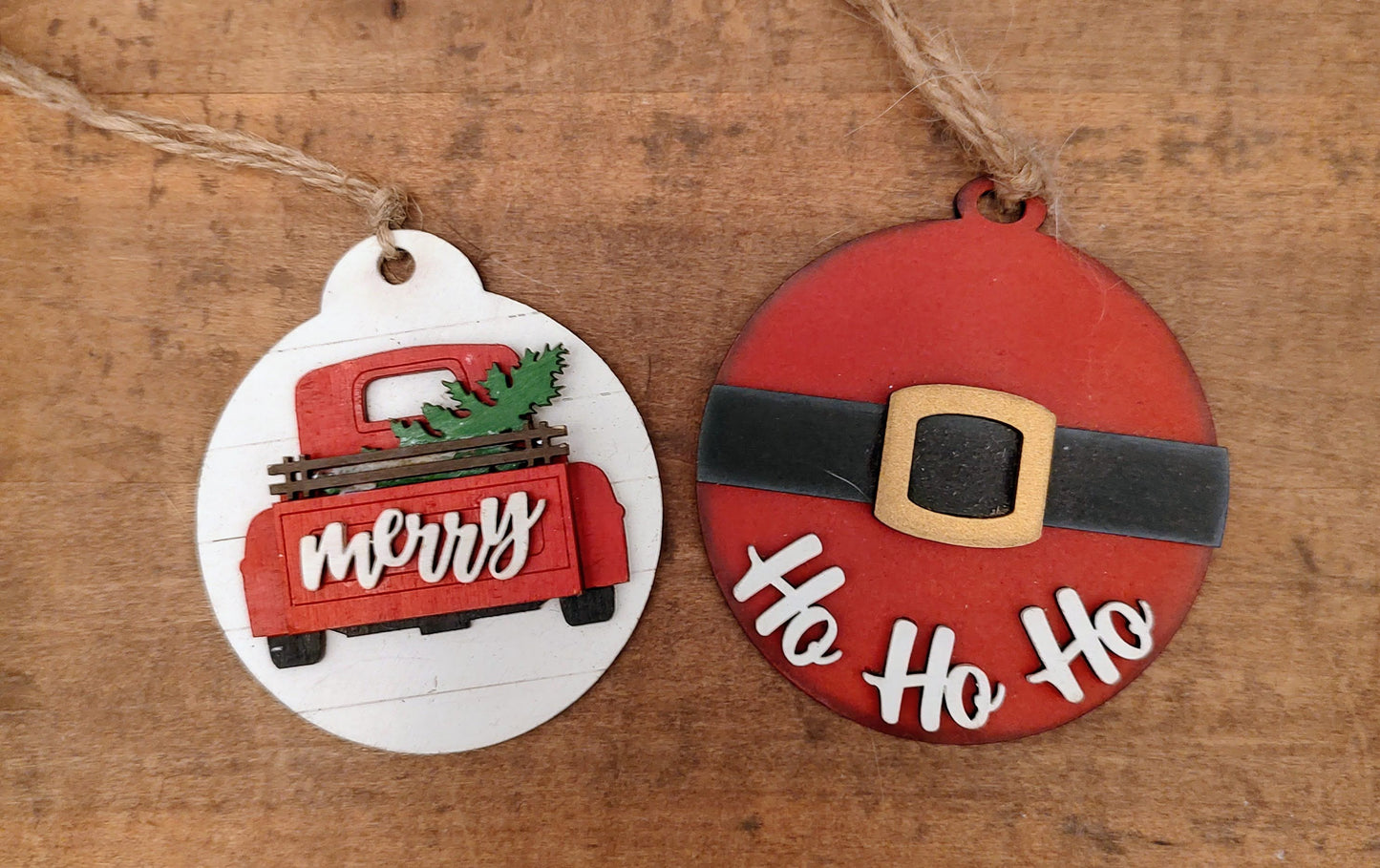 PAINTED Christmas Ornaments