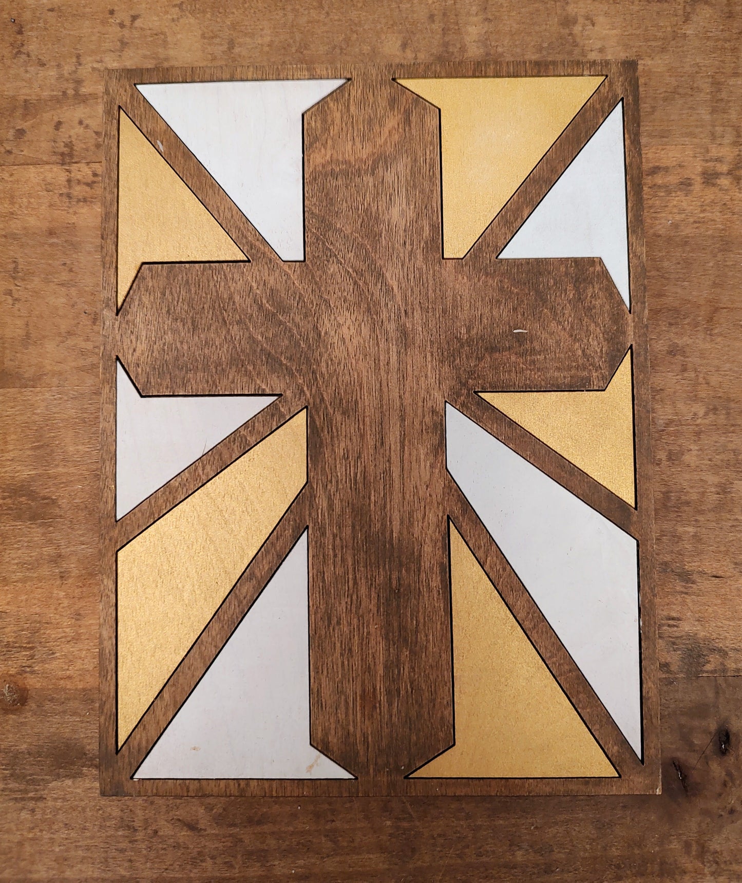 PAINTED Mosaic Cross