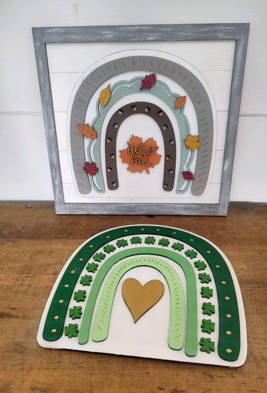 PAINTED Interchangeable Rainbow Project Set