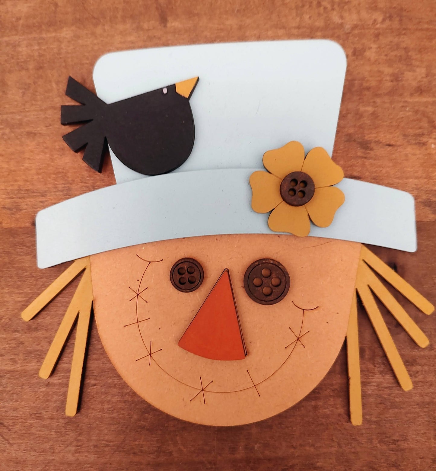 PAINTED Mini Scarecrow