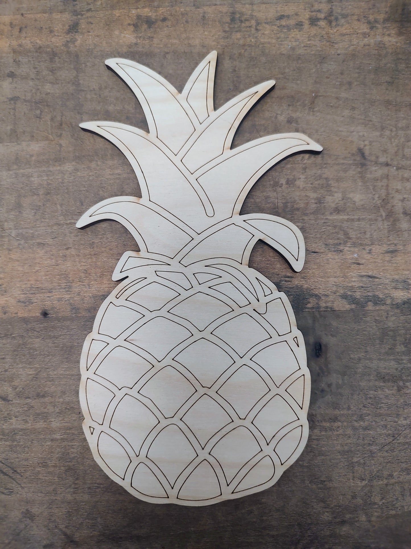 Unpainted Mini Pineapple