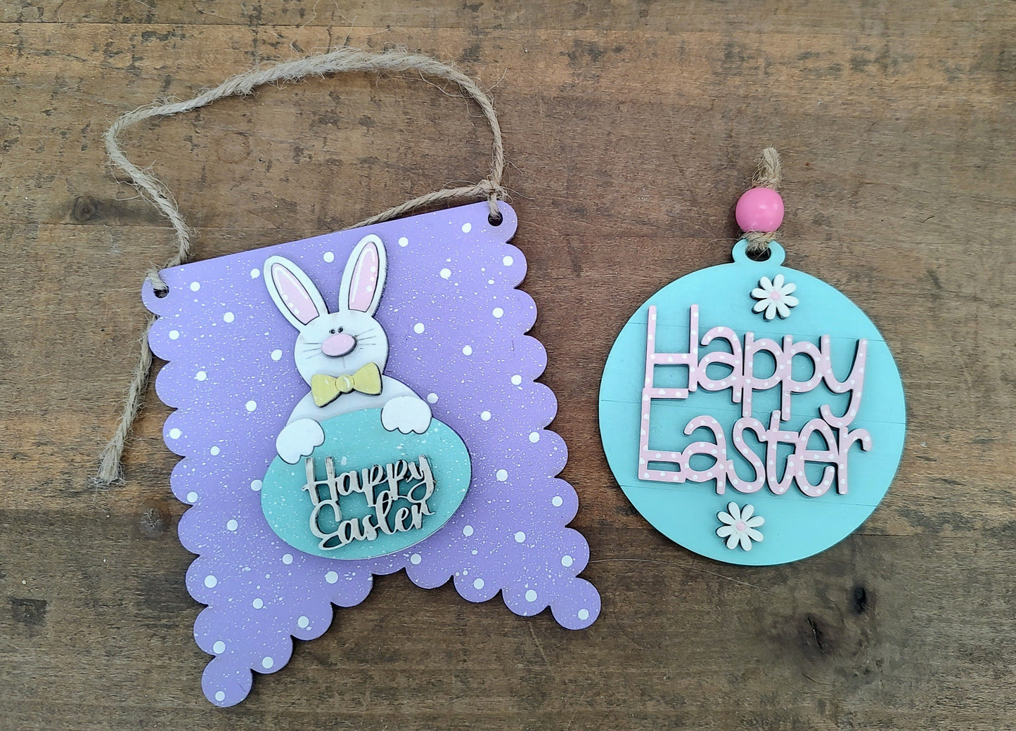 PAINTED Easter Ornaments