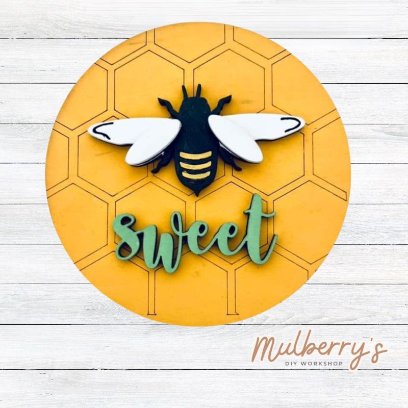Bee Mini Insert – Mulberry's DIY Workshop