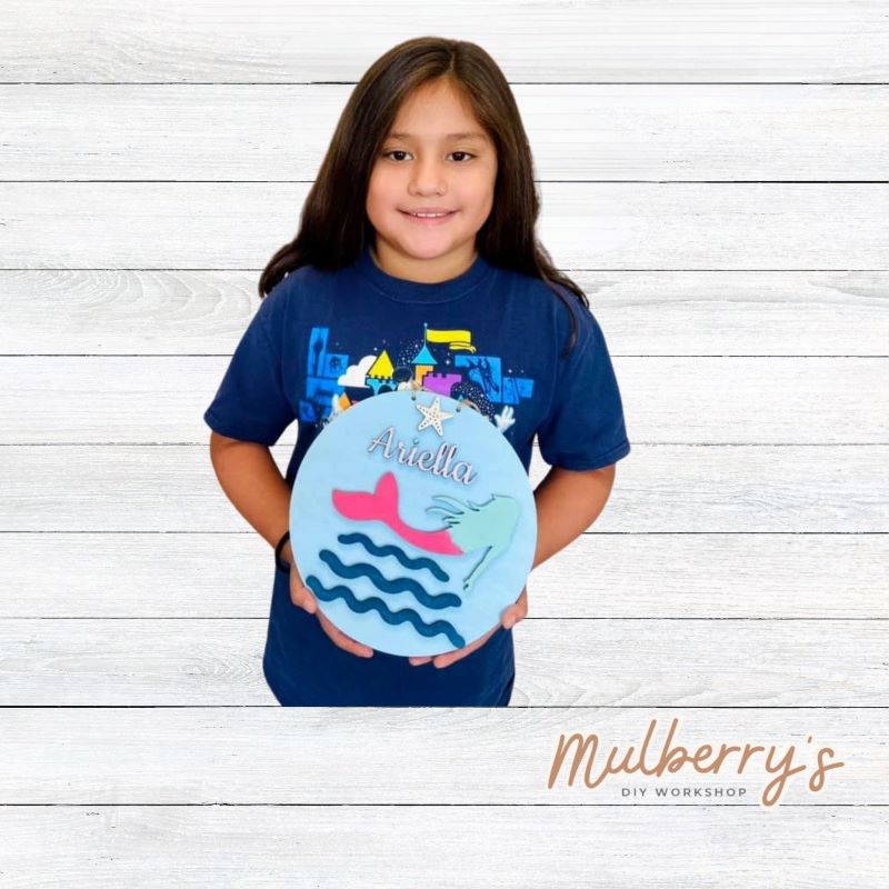 Custom Mini Computer Mermaid Personalized Swimming Mermaid Mini 9.5