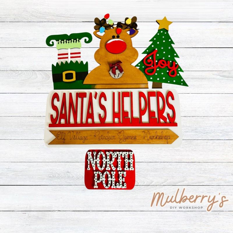 Santa Insert Santa Inserts ONLY for Interchangeable Truck – Mulberry's DIY Workshop