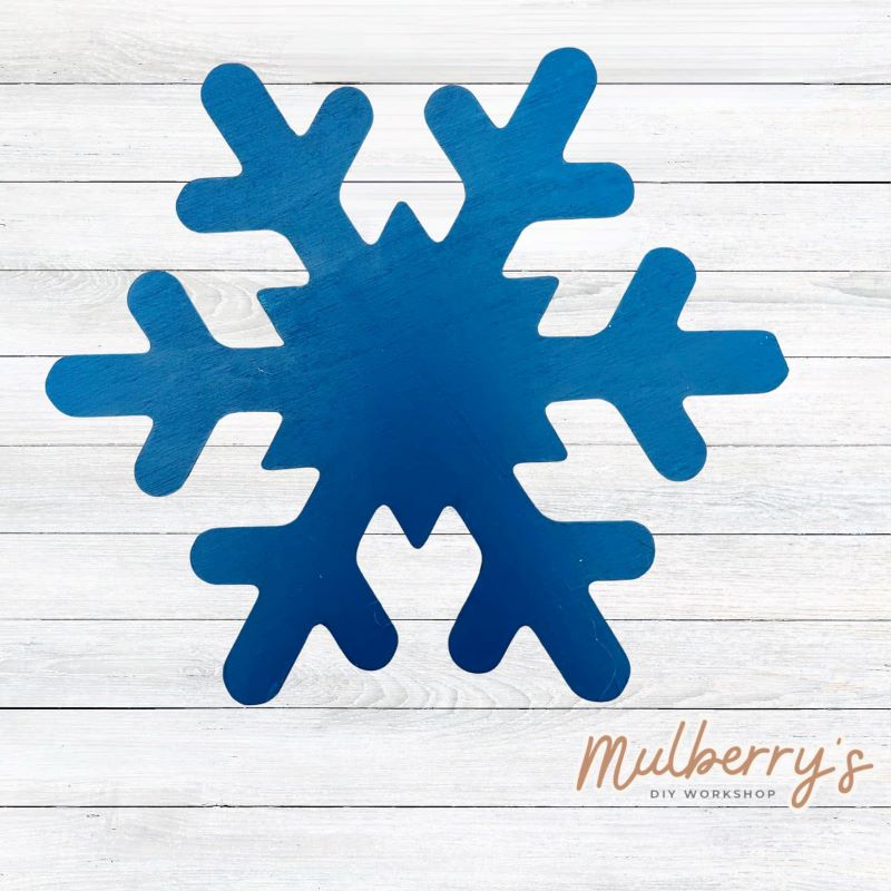 Snowflake Insert for Home Leaner – Mulberry's DIY Workshop