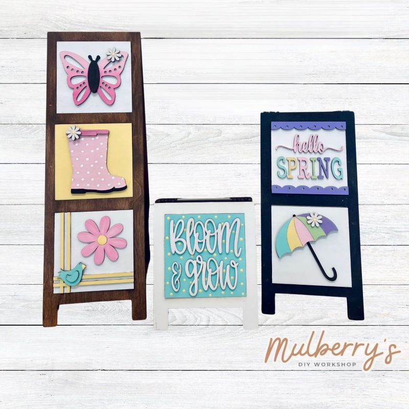 Spring 4x4 Decorative Tiles