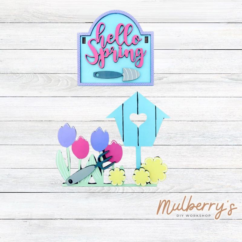 Welcome Spring Insert Interchangeable Mini Post Spring Inserts – Mulberry's DIY Workshop