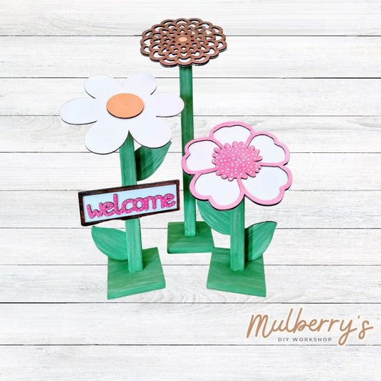 Our flower porch sidekicks are a cheerful way to welcome your guests this spring and summer!