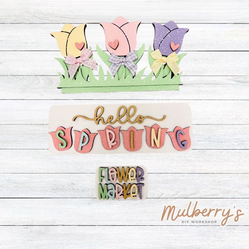 These spring flowers inserts are used with our interchangeable truck. There are two sizes available: 12 inch and 24 inch.