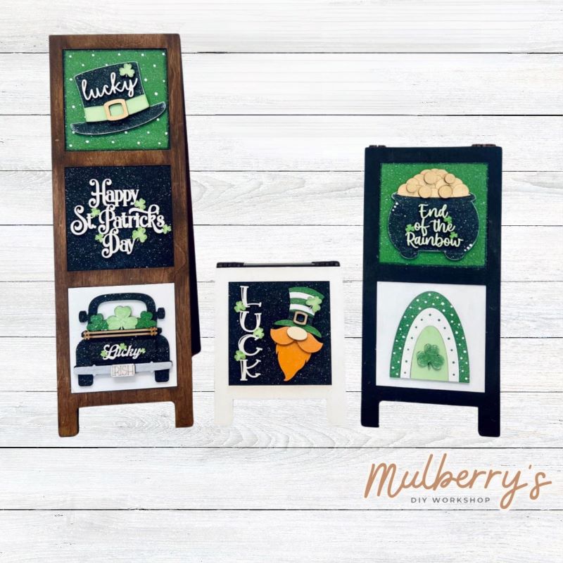 St. Patty 4x4 Decorative Tiles