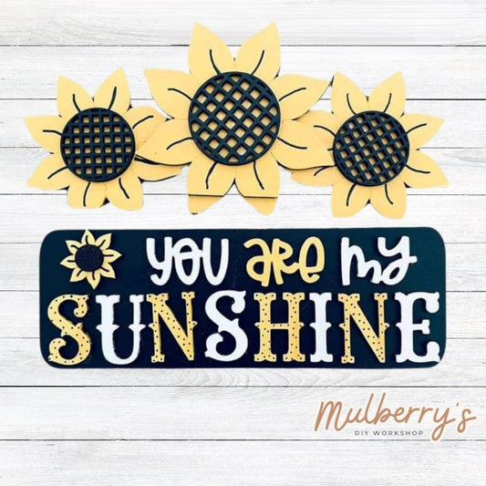 Our sunflower inserts go perfectly with our interchangeable breadboard, which is sold separately.