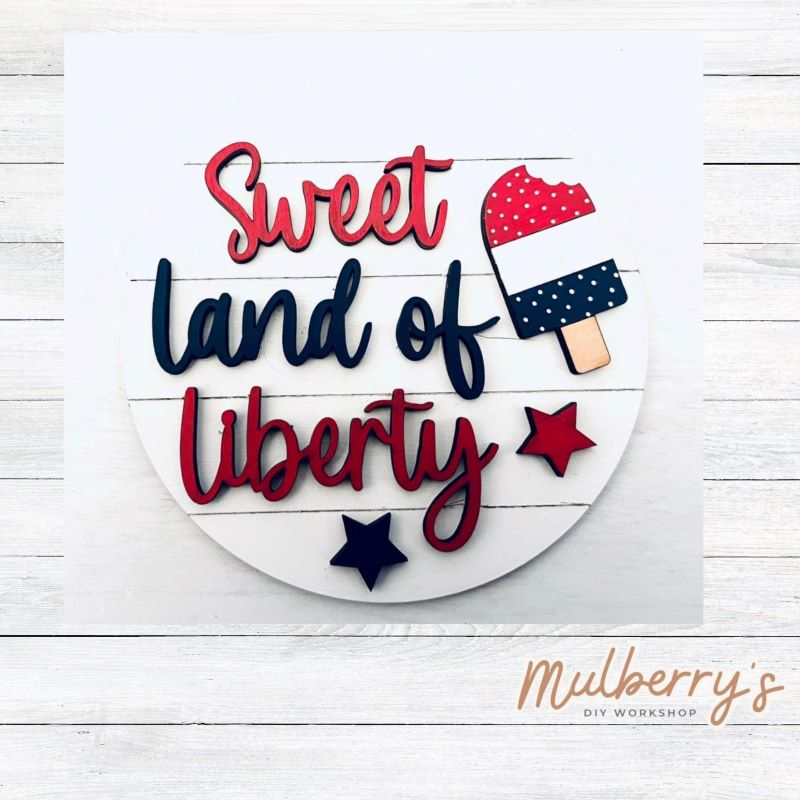 July 4th Tray Set