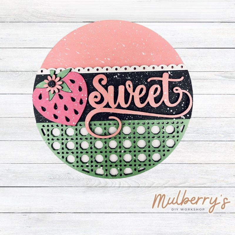 Strawberry Tray Set