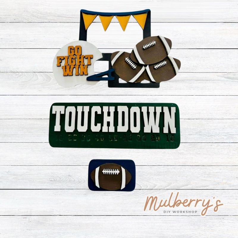 Our interchangeable truck is a must have!! Football inserts are included in this set. Additional inserts are available for each holiday/season!